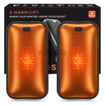 Rechargeable Electric Hand Warmers - 2-Pack Slim Pocket Set