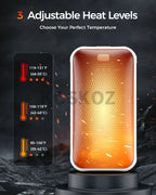 Rechargeable Electric Hand Warmers - 2-Pack Slim Pocket Set